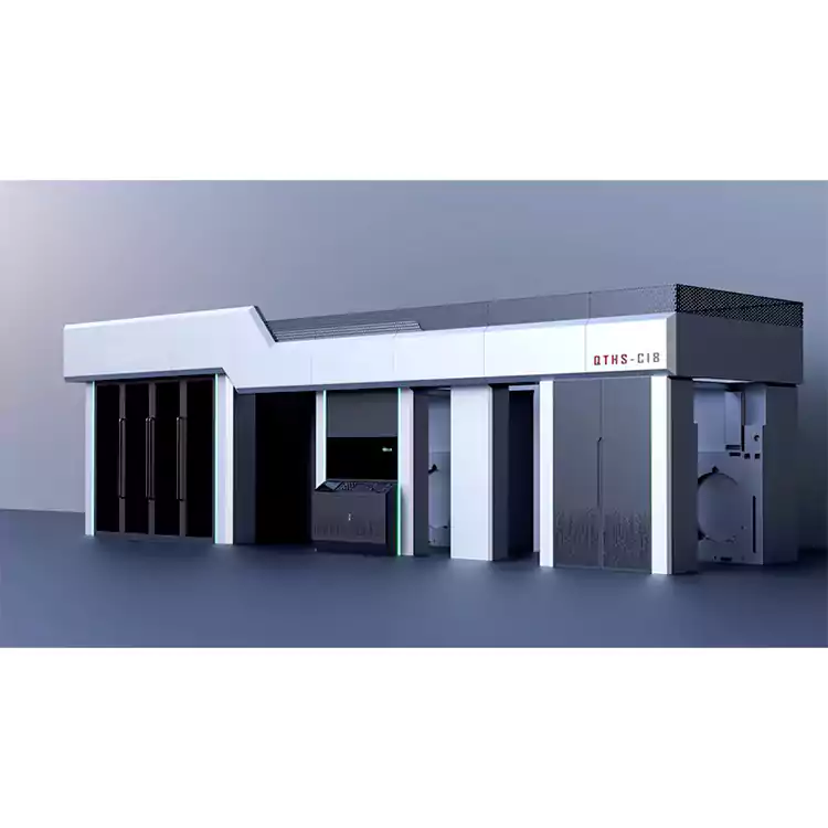 Máquina de impresión flexográfica de tambor central con servoaccionamiento completo de 8 colores